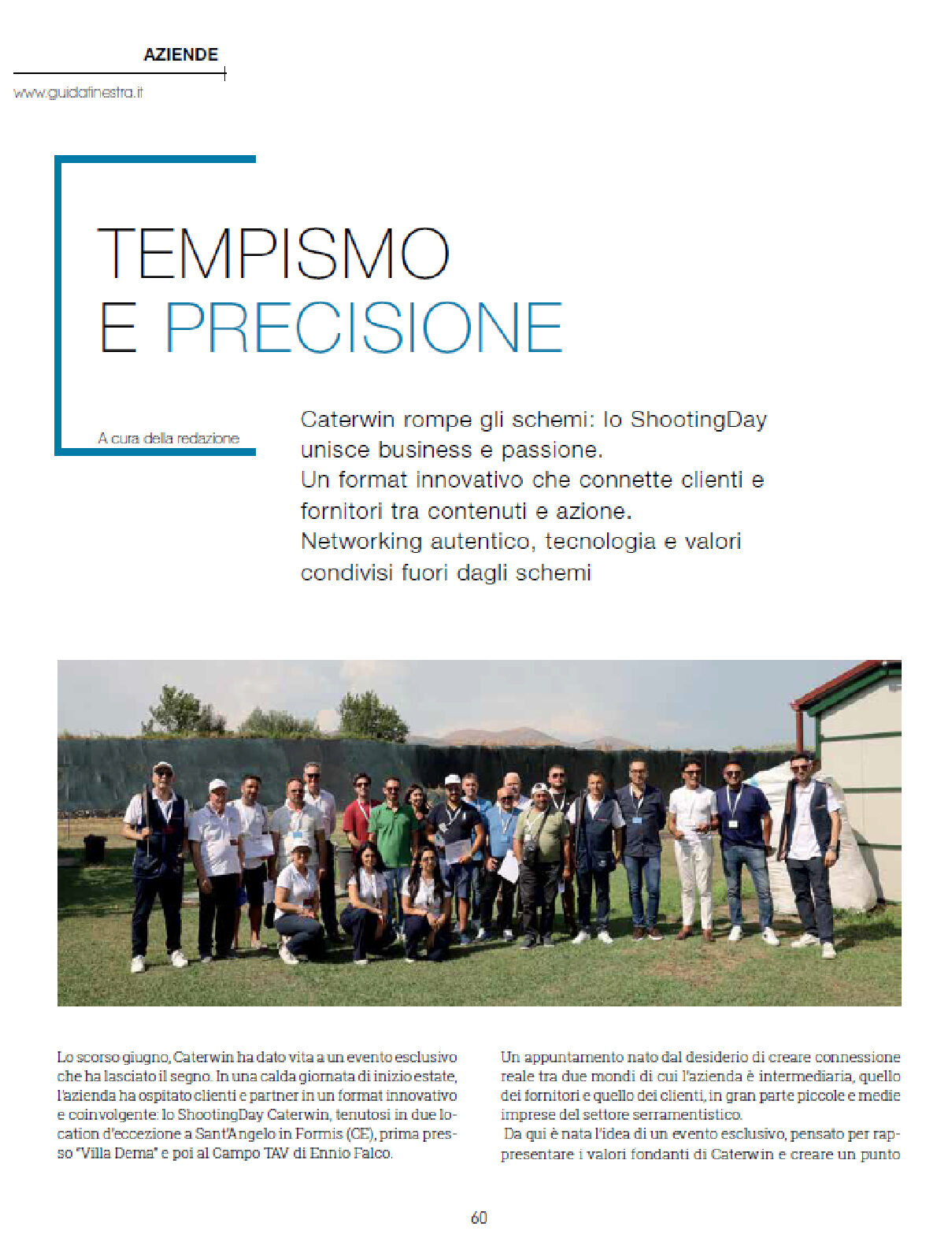Nuova Finestra – Settembre 2025