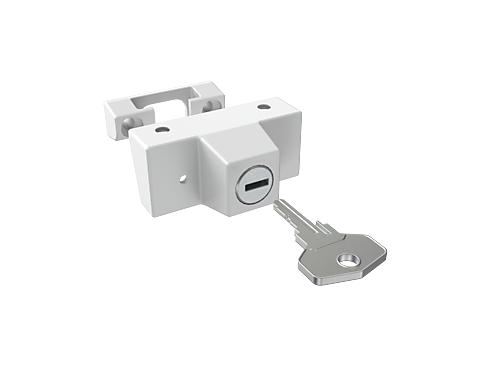 Siegenia - CHIUSURA A CHIAVE+CHI.2W145 R.9003 B1/50 (ZMDS0040002010)