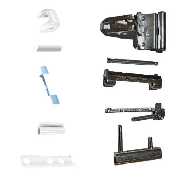 Siegenia- KIT FINESTRA 1 ANTA + COPERCHIETTI